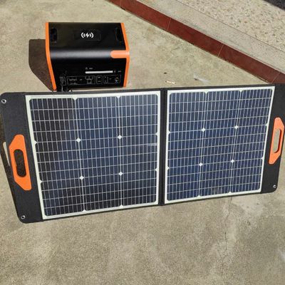 एकल क्रिस्टल फोल्डेबल सोलर पैनल 200W