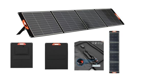 60W 100W 200W 400W मोनोक्रिस्टलीय सिलिकॉन सोलर पैनल
