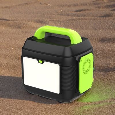 सौर पैनल और एलईडी लाइट के साथ शिविर के लिए 220V 600W 300W 2200W मोबाइल पावर स्टेशन