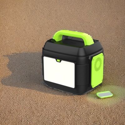 सौर पैनल और एलईडी लाइट के साथ शिविर के लिए 220V 600W 300W 2200W मोबाइल पावर स्टेशन