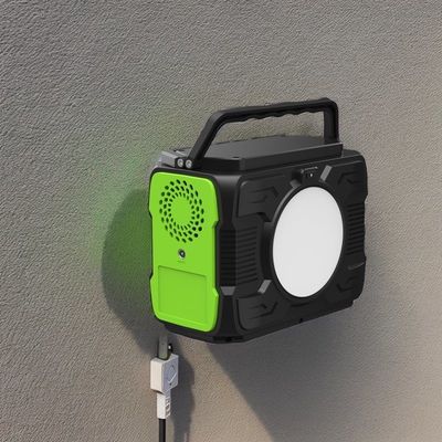DC1 2 आउटपुट 12V-16.8V/6A आउटडोर के लिए पोर्टेबल ऊर्जा भंडारण आपातकालीन बिजली स्टेशन