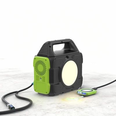 एमपीपीटी संगत आउटडोर 300W कैम्पिंग और आपातकालीन चार्जिंग के लिए सौर मोबाइल पावर स्टेशन