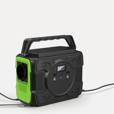 DC1 2 आउटपुट 12V-16.8V/6A आउटडोर गतिविधियों के लिए आपातकालीन सौर मोबाइल जनरेटर