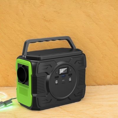 200W ऊर्जा भंडारण जनरेटर QC3.0 आउटपुट के साथ रिचार्जेबल पोर्टेबल पावर स्टेशन