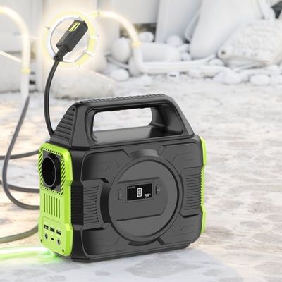 पुनर्नवीनीकरण योग्य सौर पैनल ऊर्जा प्रणाली 150W 500W 300W एमपीपीटी के साथ पोर्टेबल पावर स्टेशन
