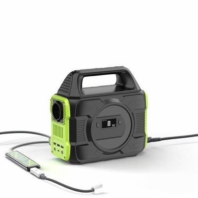 पुनर्नवीनीकरण योग्य सौर पैनल ऊर्जा प्रणाली 150W 500W 300W एमपीपीटी के साथ पोर्टेबल पावर स्टेशन
