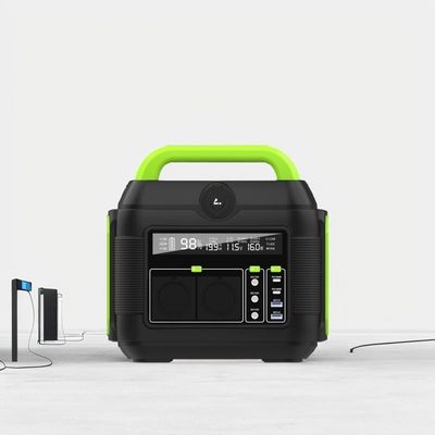 पोर्टेबल पावर स्टेशन 600W 300W तृतीयक लिथियम बैटरी सौर जनरेटर ऊर्जा प्रणाली