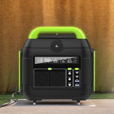 अनुकूलन एलसीडी डिस्प्ले के साथ 600W मिनी पोर्टेबल सौर ऊर्जा भंडारण बिजली स्टेशन