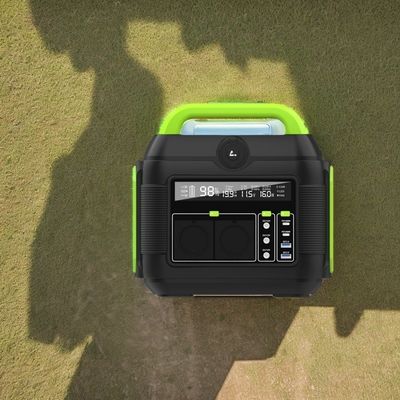 अनुकूलन एलसीडी डिस्प्ले के साथ 600W मिनी पोर्टेबल सौर ऊर्जा भंडारण बिजली स्टेशन