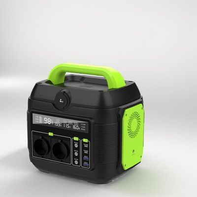 600W आउटडोर मोबाइल पावर स्टेशन पावर पोर्टेबल लिथियम बैटरी 576wh क्षमता के साथ