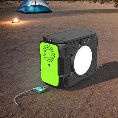 आरवी यूएवी ऊर्जा भंडारण के लिए 200W मोबाइल पावर स्टेशन लिथियम बैटरी आउटडोर पवन जनरेटर