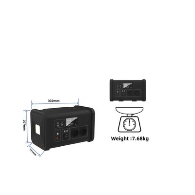 700W/537.6wh कैम्पिंग के लिए पोर्टेबल पावर स्टेशन और हल्के बिजली स्रोत