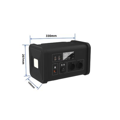 700W/537.6wh कैम्पिंग के लिए पोर्टेबल पावर स्टेशन और हल्के बिजली स्रोत