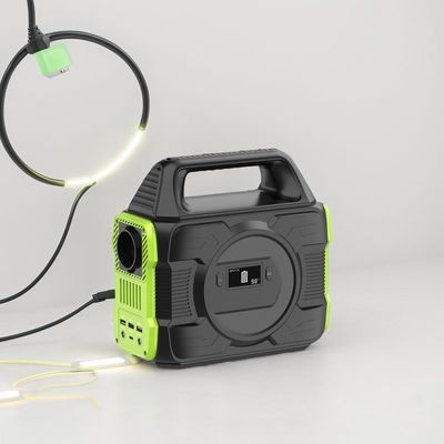 पोर्टेबल सोलर पावर स्टेशन 300W/600W फास्ट चार्जिंग इन्वर्टर ऑफ-ग्रिड होम के लिए एकीकृत