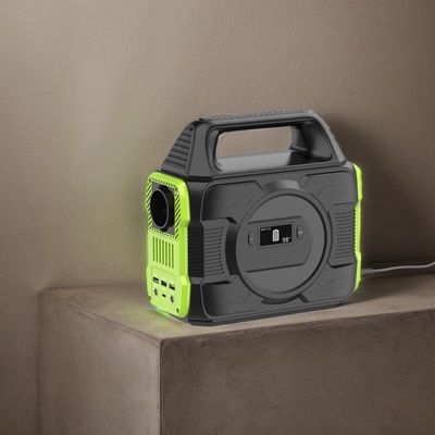 पोर्टेबल सोलर पावर स्टेशन 300W/600W फास्ट चार्जिंग इन्वर्टर ऑफ-ग्रिड होम के लिए एकीकृत