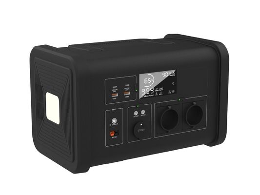 700W एसी आउटपुट पावर के साथ पोर्टेबल पावर स्टेशन 700W ऊर्जा भंडारण सौर द्वारा संचालित