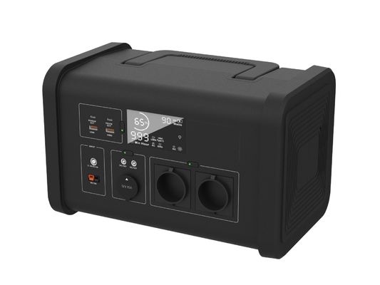 700W एसी आउटपुट पावर के साथ पोर्टेबल पावर स्टेशन 700W ऊर्जा भंडारण सौर द्वारा संचालित