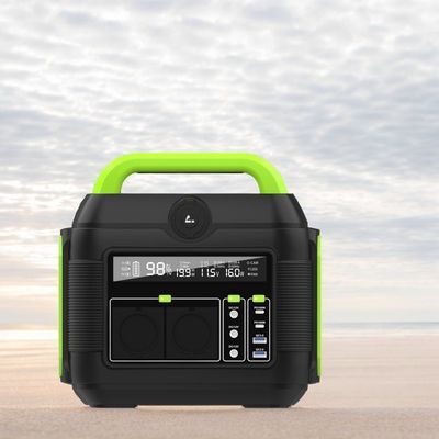 पोर्टेबल 600W फास्ट चार्जिंग पावर मिनी आपातकालीन जनरेटर 100W ऊर्जा भंडारण के साथ