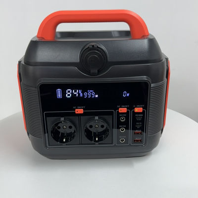 होम आउटडोर कैम्पिंग यात्रा RV जनरेटर 600W पोर्टेबल लिथियम बैटरी पावर स्टेशन