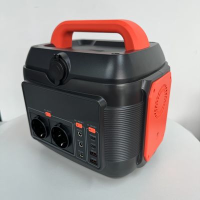 600W आउटडोर रिमूवेबल लिथियम बैटरी पैक रिचार्जेबल सोलर जनरेटर एसी-डीसी टाइप-सी बैकअप पावर स्टेशन