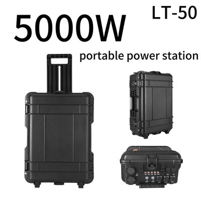 3600W होम सोलर जनरेटर 5000W फास्ट चार्जिंग लिथियम बैटरी पावर जनरेटर