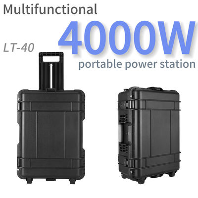 3000W पोर्टेबल पावर स्टेशन 4000W व्यक्तिगत LiFePO4 सौर जनरेटर