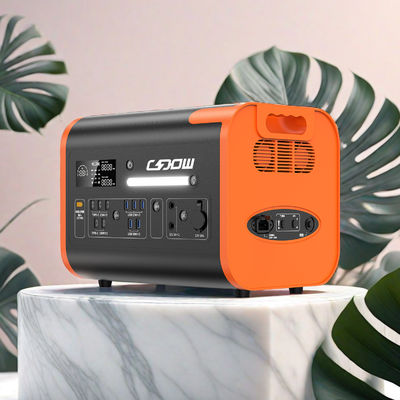 आपातकालीन शिविर के लिए बड़ी क्षमता 2200W 2048wh आउटडोर सौर पोर्टेबल पावर स्टेशन