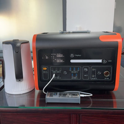 2200W Lifepo4 पोर्टेबल पावर स्टेशन 2048wh LiFePO4 सौर जनरेटर