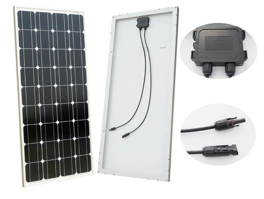 एकल क्रिस्टल सामग्री सौर प्रकाश व्यवस्था के लिए सौर पैनल 500W