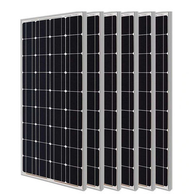 100W32 मोनोक्रिस्टलाइन सिलिकॉन फोटोवोल्टिक मॉड्यूल घर RV समुद्री के लिए उपयुक्त एल्यूमीनियम फ्रेम के साथ सौर पैनल