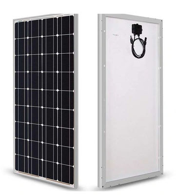 100W32 मोनोक्रिस्टलाइन सिलिकॉन फोटोवोल्टिक मॉड्यूल घर RV समुद्री के लिए उपयुक्त एल्यूमीनियम फ्रेम के साथ सौर पैनल