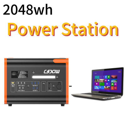 2200W सौर जनरेटर 2500W पोर्टेबल पावर स्टेशन के साथ सौर पैनल आपके बिजली स्रोत