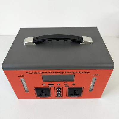 500W पोर्टेबल मोबाइल बिजली स्टेशन लिथियम लोहा फॉस्फेट बैटरी शिविर सौर जनरेटर