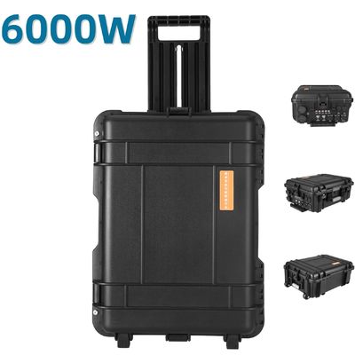 टर्नरी लिथियम बैटरी के साथ 3000W 4000W 5000W 6000W होम आपातकालीन बैकअप पावर स्टेशन