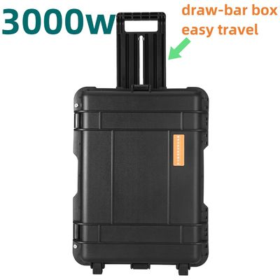 6000W LiFePO4 बैटरी पीक पावर 4000W 7000W आउटडोर कैंपिंग मोबाइल पावर स्टेशन