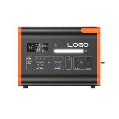 पोर्टेबल पावर सोलर इनपुट 800W पीक पावर 4400W के साथ आउटडोर आपातकालीन बिजली स्टेशन