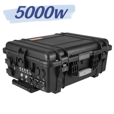 एलटी-50 5000W आउटडोर कैंपिंग के लिए बड़ी क्षमता पोर्टेबल पावर बैंक आपूर्ति 220V चार्जिंग समय 6-7h