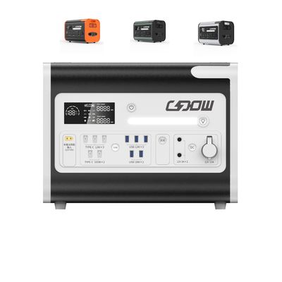 50/60Hz वायरलेस चार्जिंग आउटपुट होम/आउटडोर/आपातकालीन के लिए लिथियम बैटरी जनरेटर