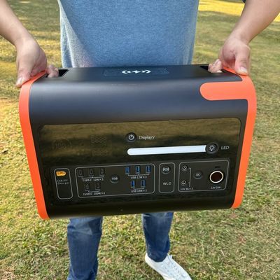 2000W 2200W सौर मोबाइल पावर पावर जनरेटर आउटडोर कार्य के लिए पोर्टेबल पावर स्टेशन