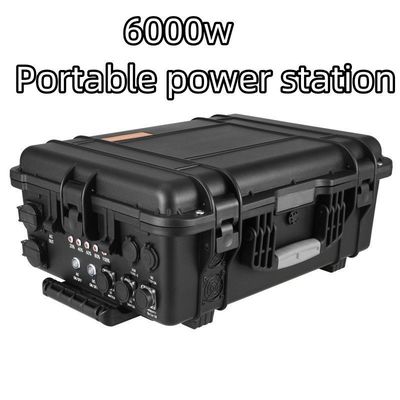 6000W बड़ी क्षमता सौर ऊर्जा स्टेशन आउटपुट पावर 100-120V-3000W50Hz/60Hz ट्यून करने योग्य