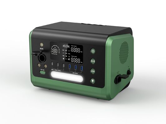 600W 700W 230V सौर LiFePO4 लिथियम बैटरी पावर स्टेशन HT60 और सौर पैनलों के साथ