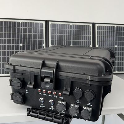 3840wh पोर्टेबल पावर स्टेशन बाहरी आपातकालीन ऊर्जा भंडारण के लिए 4000W सौर जनरेटर