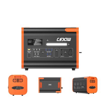 2024 पोर्टेबल सौर जनरेटर 2000W घर 220V सौर ऊर्जा स्टेशन 4400W पीक पावर के साथ