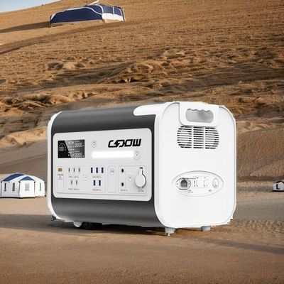 मुख्य और सौर समाधानों के लिए 2200W उच्च शक्ति आउटपुट पोर्टेबल LiFePO4 पावर स्टेशन
