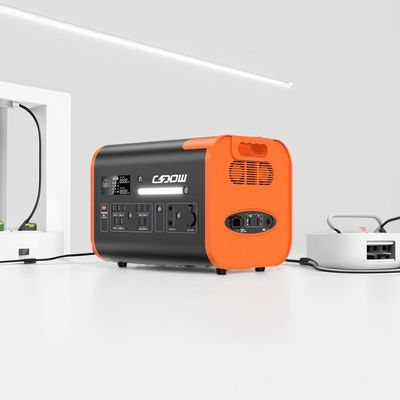 LiFePO4 15W वायरलेस चार्जिंग आपातकालीन पावर बैंक 220V आउटपुट और लंबे जीवनकाल के साथ