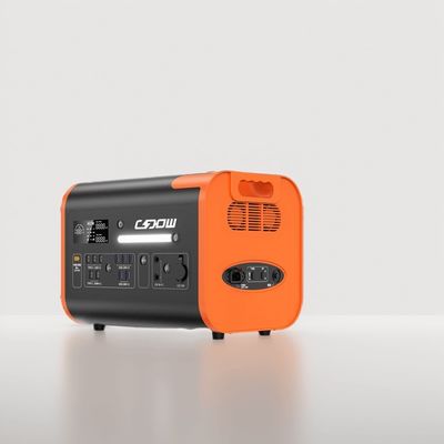 हाई पावर पोर्टेबल पावर स्टेशन LiFePO4 बैटरी और डुअल फास्ट चार्जिंग 2200W के साथ