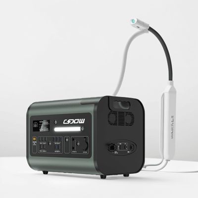 सुरक्षा सुरक्षा बीएमएस सुरक्षा 600W/2000W/2200W कैम्पिंग/आरवी के लिए पोर्टेबल पावर स्टेशन