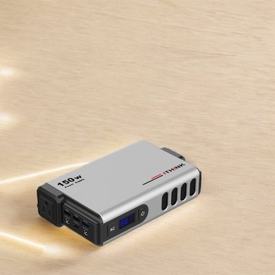 150W पोर्टेबल पावर स्टेशन रीसाइक्लेबल और फास्ट चार्जिंग स्टैंडबाय सौर ऊर्जा भंडारण