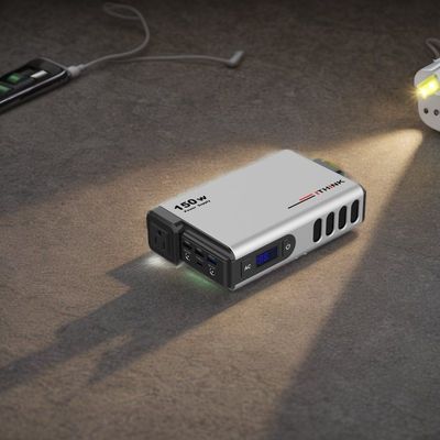 150W पोर्टेबल पावर स्टेशन रीसाइक्लेबल और फास्ट चार्जिंग स्टैंडबाय सौर ऊर्जा भंडारण
