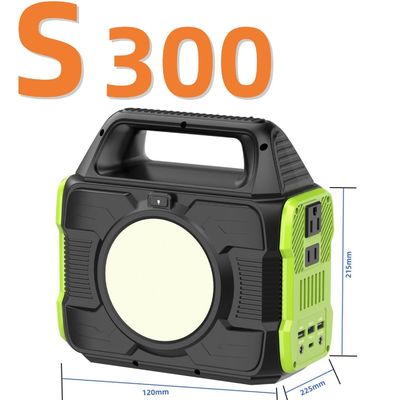 300W मिनी पोर्टेबल पावर स्टेशन आपातकालीन बिजली बैकअप के लिए शक्तिशाली और अनुकूलन योग्य